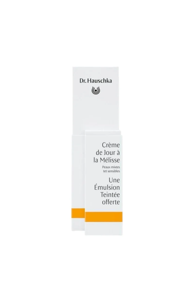Crème de jour à la mélisse & émulsion teintée