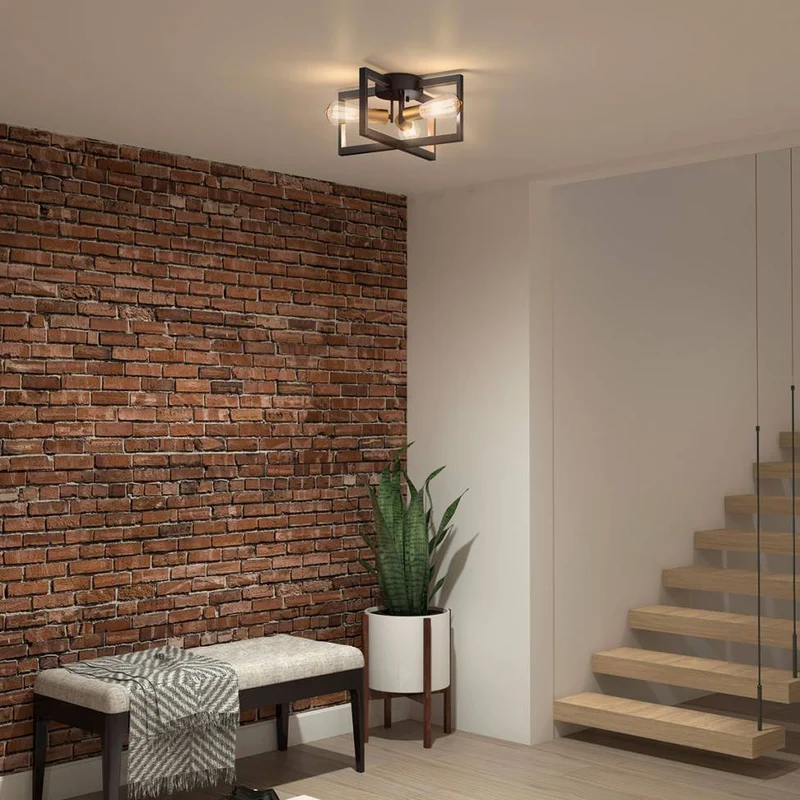 ARTIKA - Luminaire Semi-Plafonnier Holt