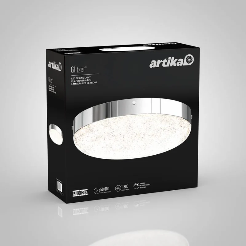 ARTIKA - Plafonnier à DEL Glitzer