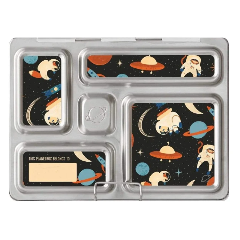PLANETBOX - Ensemble de Boite à Lunch en Acier Inoxydable