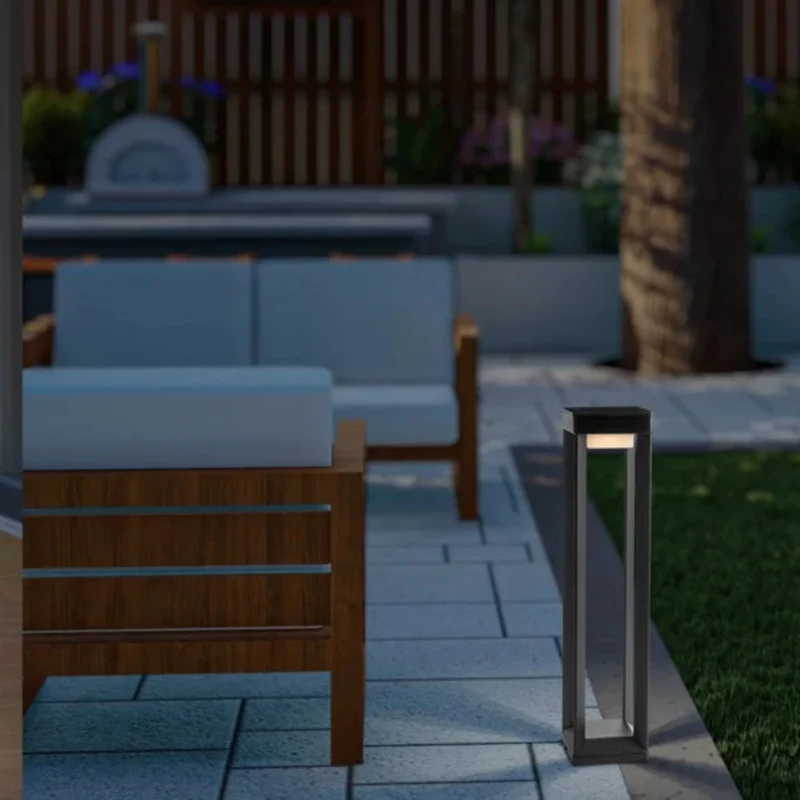 PRISMAX SOLUTIONS - Ensemble de 2 Lampes Solaires de Parterre