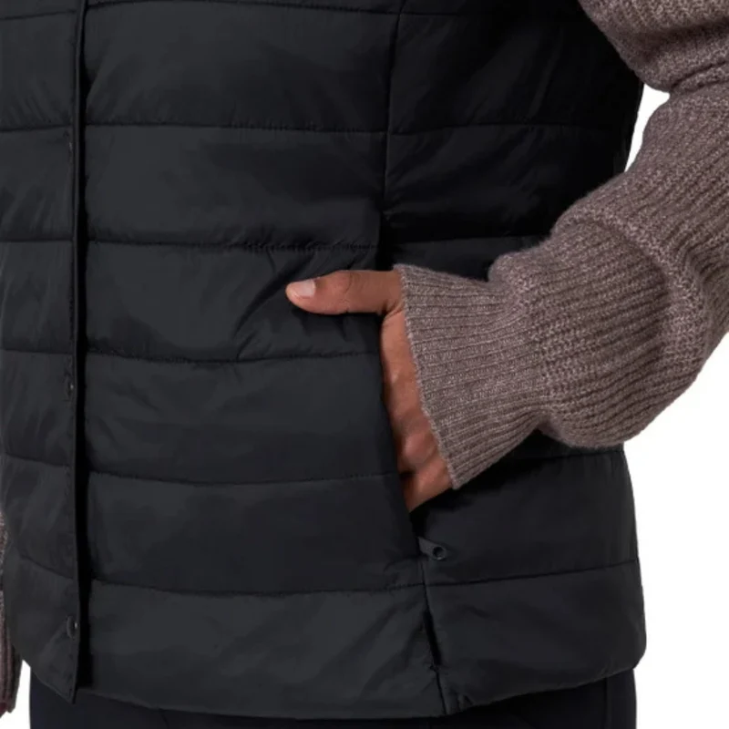 MONDETTA - Veste Sans Col pour Femme