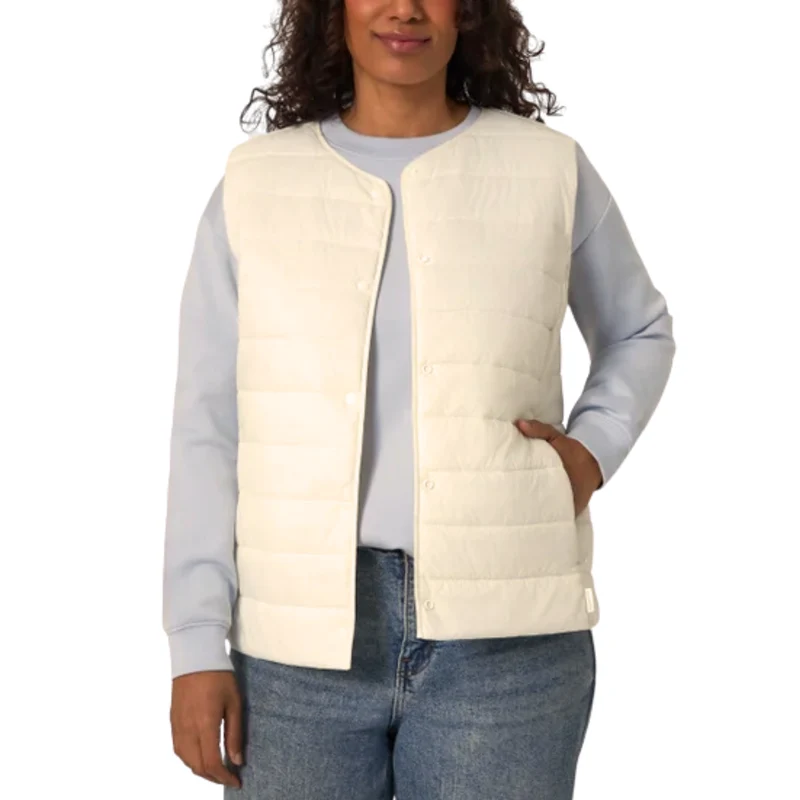 MONDETTA - Veste Sans Col pour Femme
