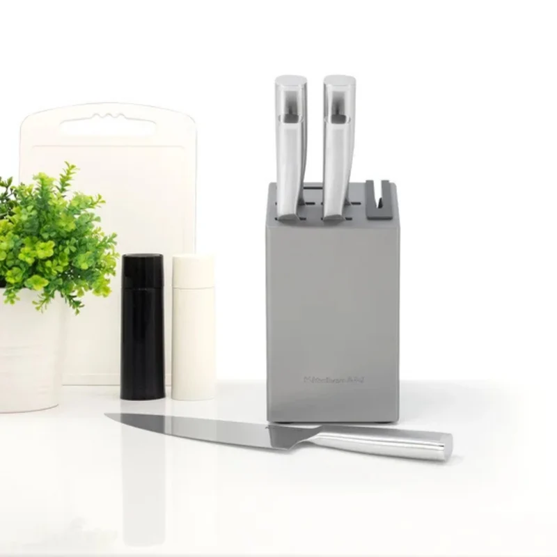 KITCHENAID - Ensemble de 5 Couteaux avec Bloc de Rangement
