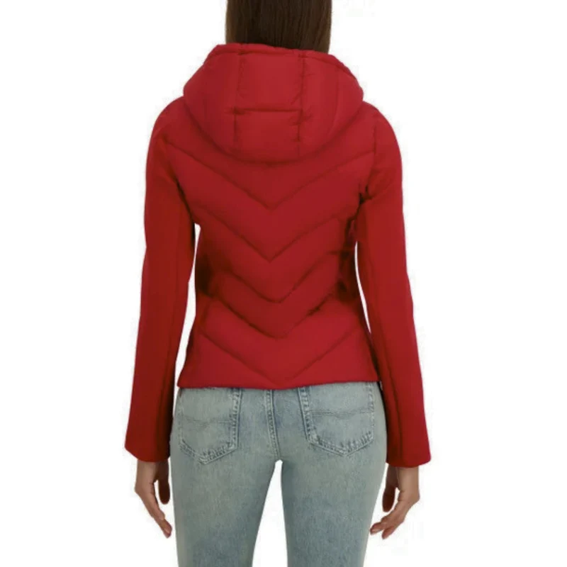 DKNY - Manteau en Matériaux Mixtes pour Femme