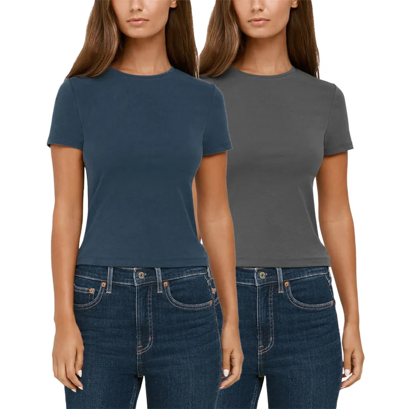 BANANA REPUBLIC - Paquet de 2 Chandails Manches Courtes pour Femme