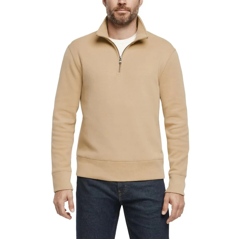 BANANA REPUBLIC - Chandail à Fermeture à Glissière un Quart pour Homme
