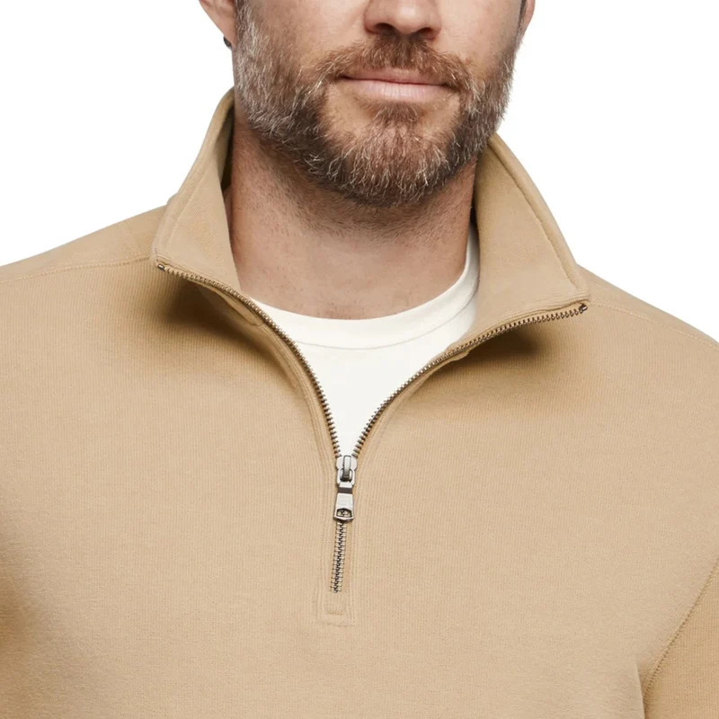 BANANA REPUBLIC - Chandail à Fermeture à Glissière un Quart pour Homme