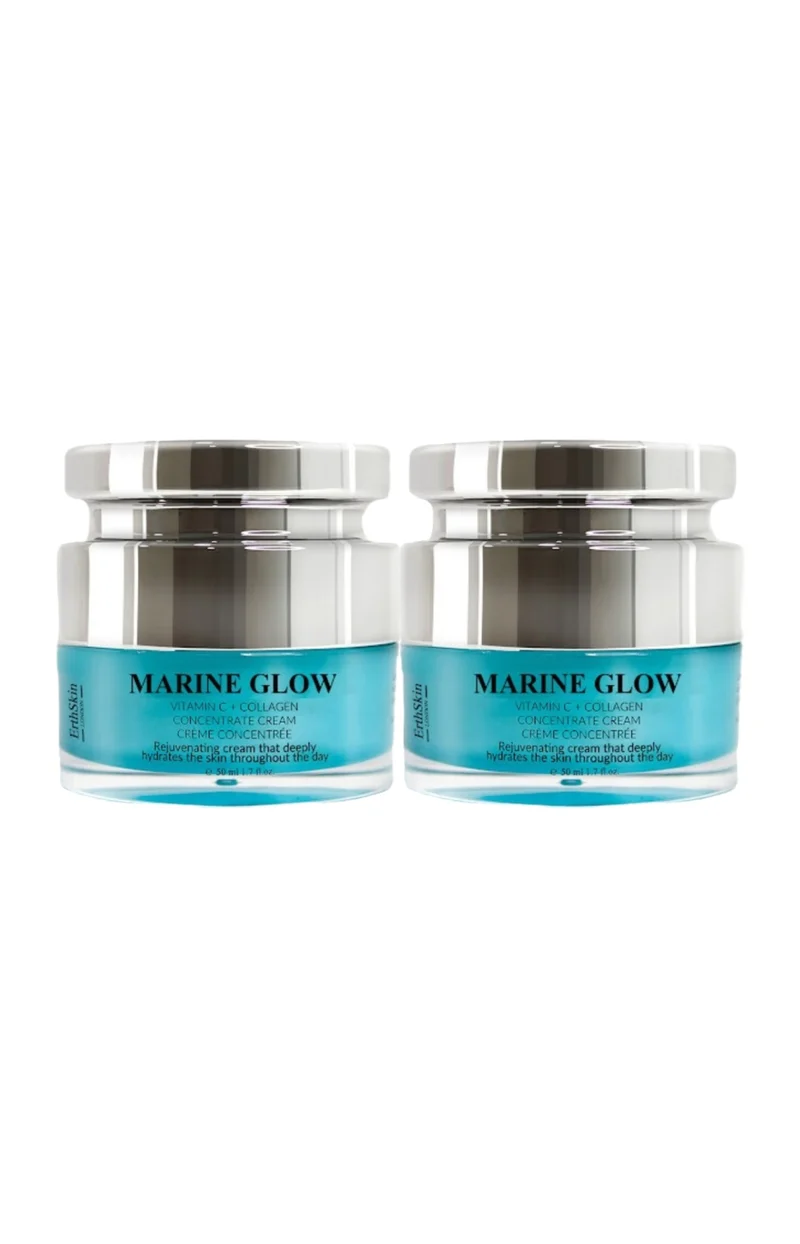 Crèmes hydratantes - Vitamine C & collagène - 2 x 50 ml