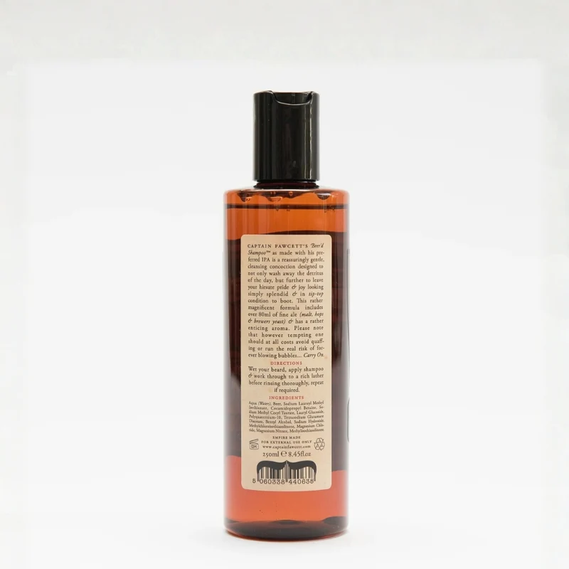 Shampoing à barbe "Beer'd Shampoo" (250ml/8.45oz)