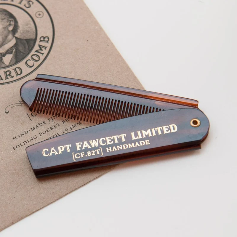 Peigne à barbe de poche pliable CF.82T (193mm/7.6")