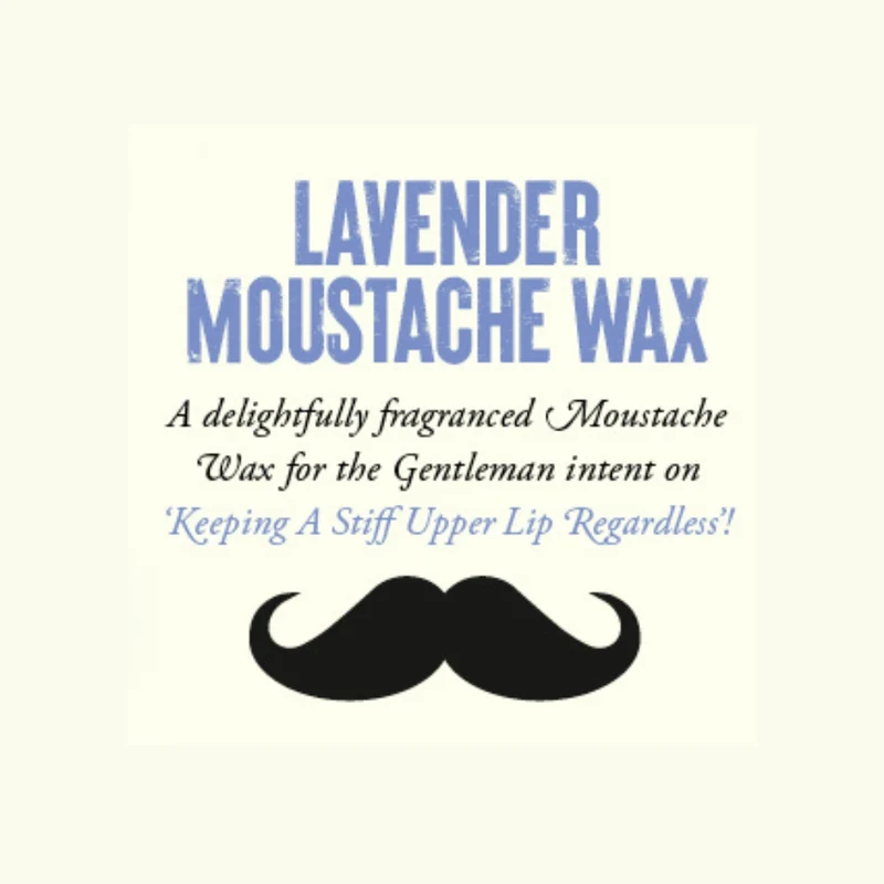 Cire à moustache à la lavande (15ml/0.5oz)