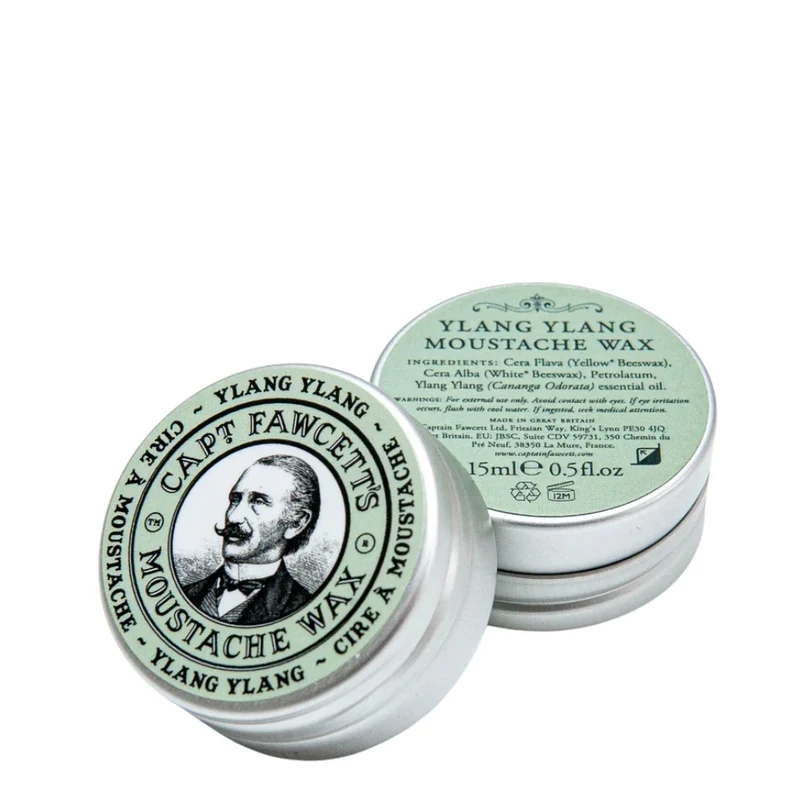 Cire à moustache au parfum de Ylang Ylang (15ml/0.5oz)