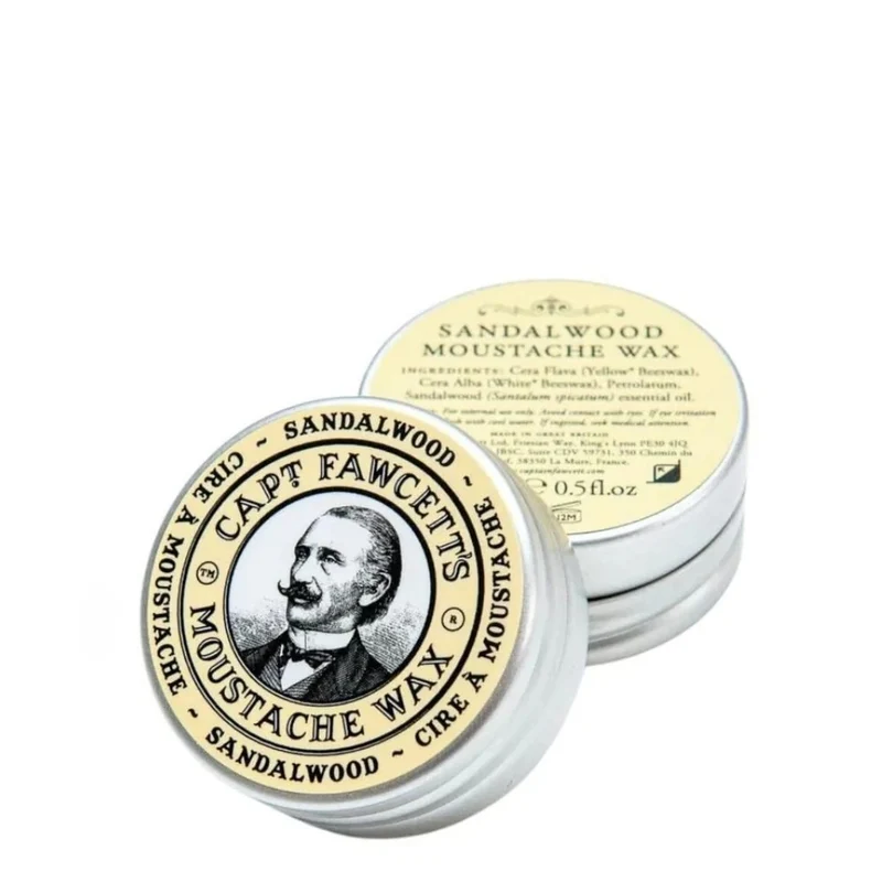 Cire à moustache au bois de santal (15ml/0.5oz)