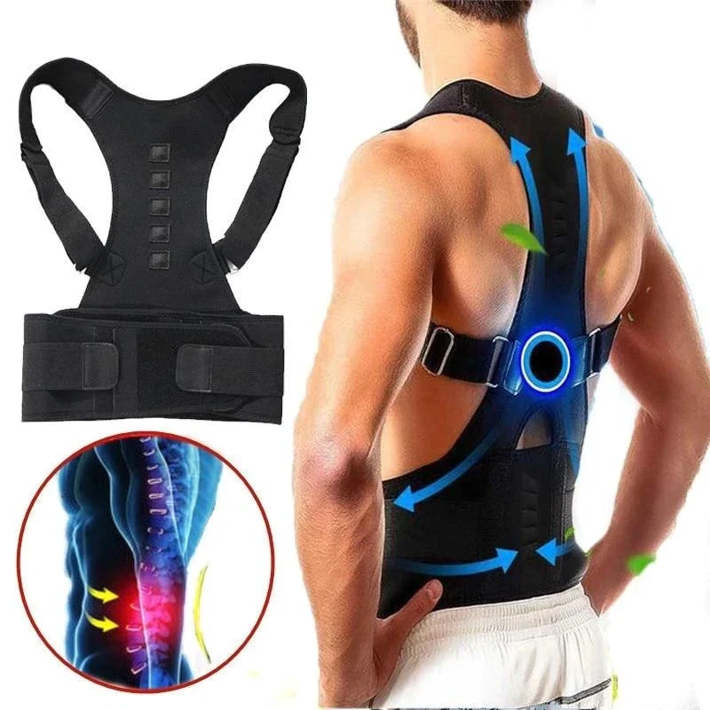 Postura – Supporto Magnetico per la Schiena per Migliorare la Postura – Unisex Quotidiano