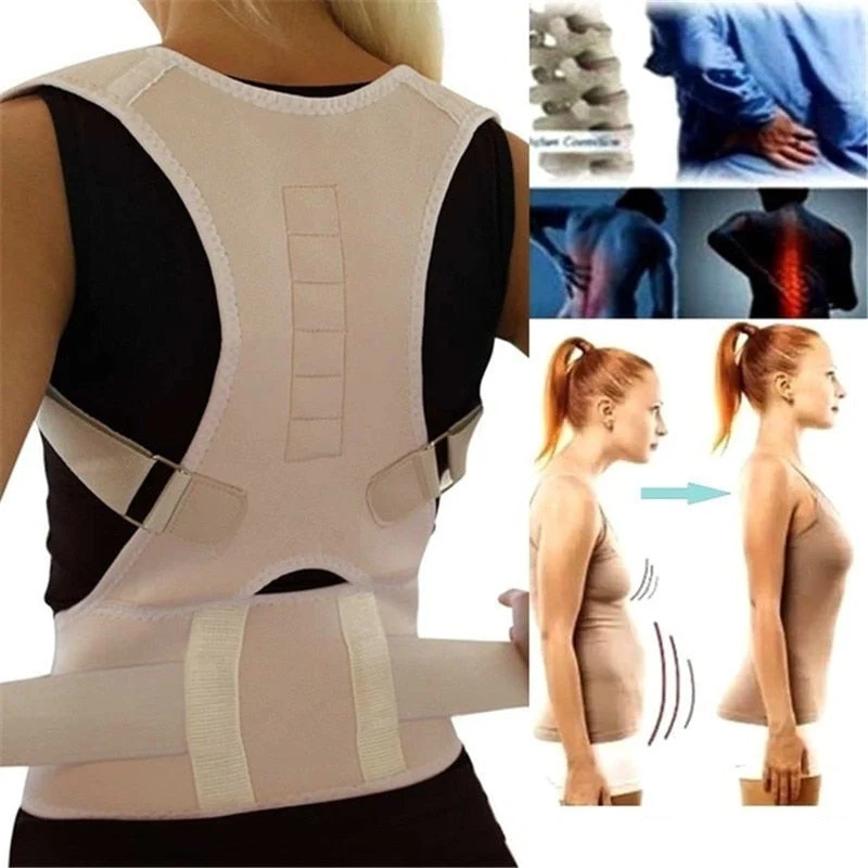 Postura – Supporto Magnetico per la Schiena per Migliorare la Postura – Unisex Quotidiano