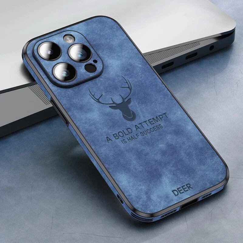 Custodia per iPhone in finta pelle – Cover sottile con protezione dagli urti e supporto MagSafe