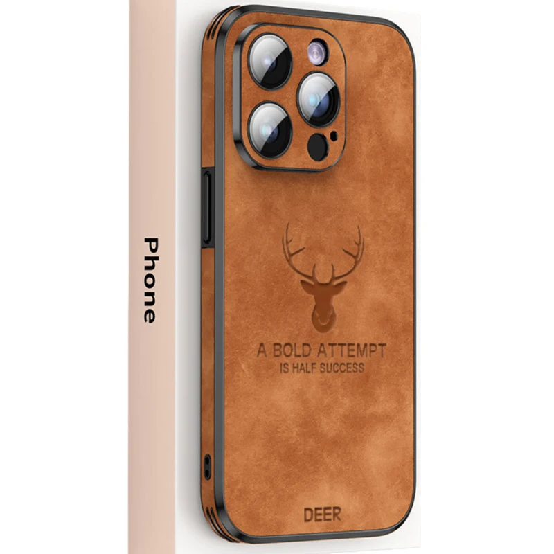 Custodia per iPhone in finta pelle – Cover sottile con protezione dagli urti e supporto MagSafe