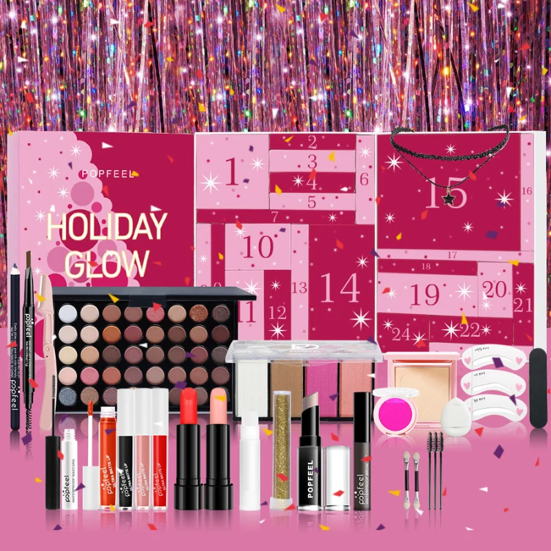 Calendrier de l’Avent beauté boîte cadeau compacte