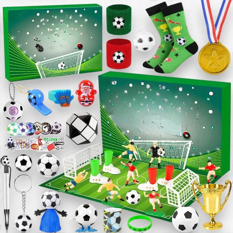 Calendrier de l’Avent football surprises quotidiennes