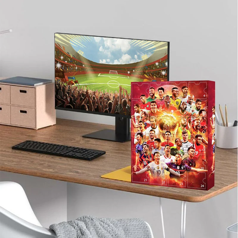 Calendrier de l’Avent football 24 surprises quotidiennes
