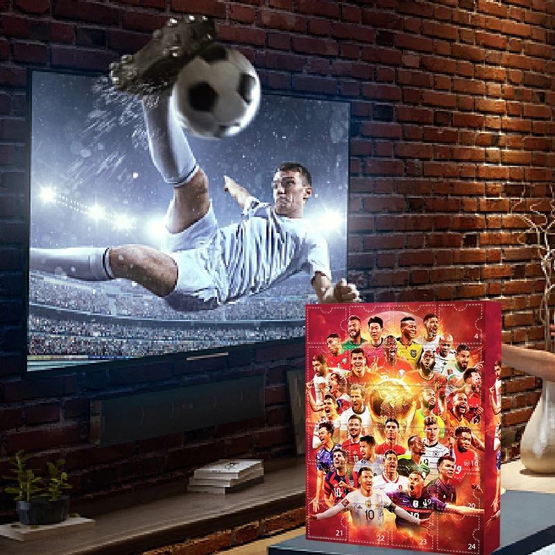 Calendrier de l’Avent football 24 surprises quotidiennes