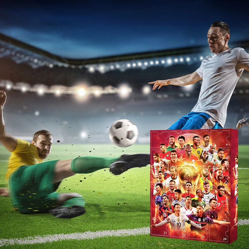 Calendrier de l’Avent football 24 surprises quotidiennes