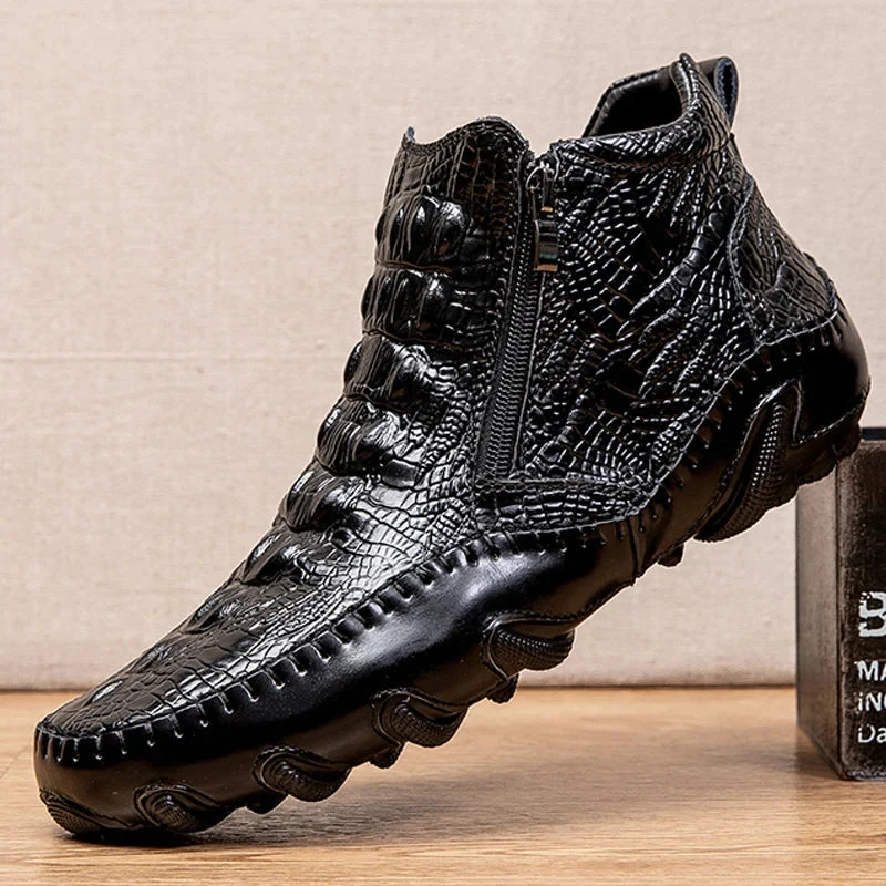 Jacob Bottes homme crocodile