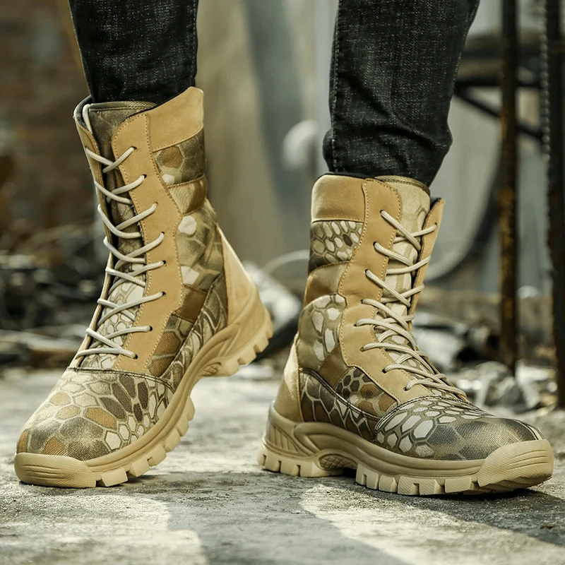 Bottines homme à lacets bout rond