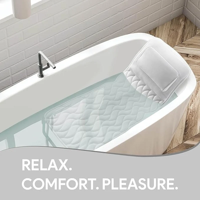 Cuscino per vasca da bagno a corpo intero Luxe | Tappetino da bagno