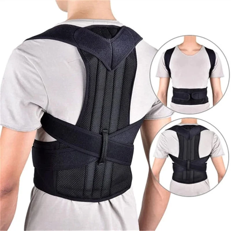 Correcteur posture dos unisexe gilet alignement