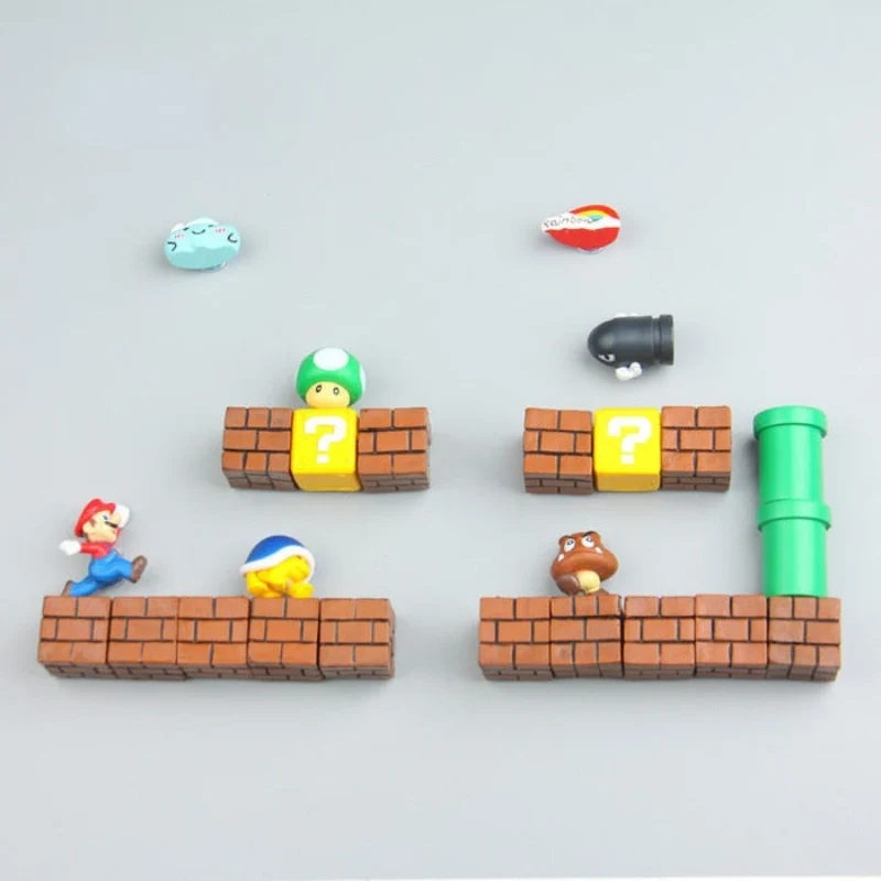 Décoration réfrigérateur Super Mario PixelPalz