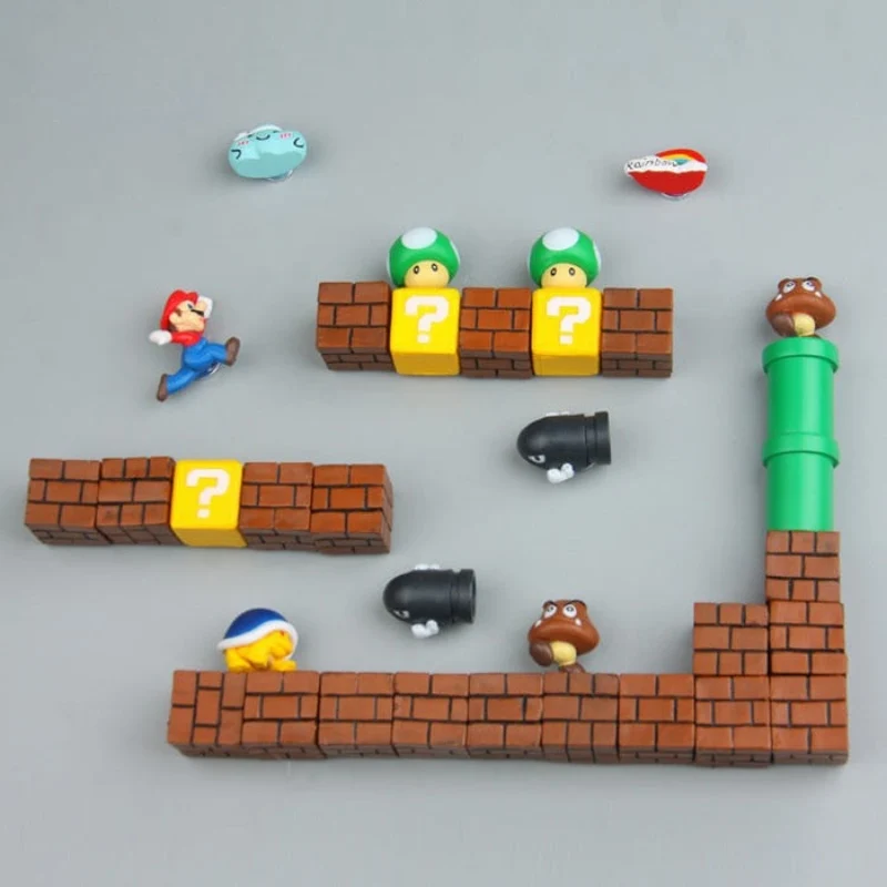 Décoration réfrigérateur Super Mario PixelPalz