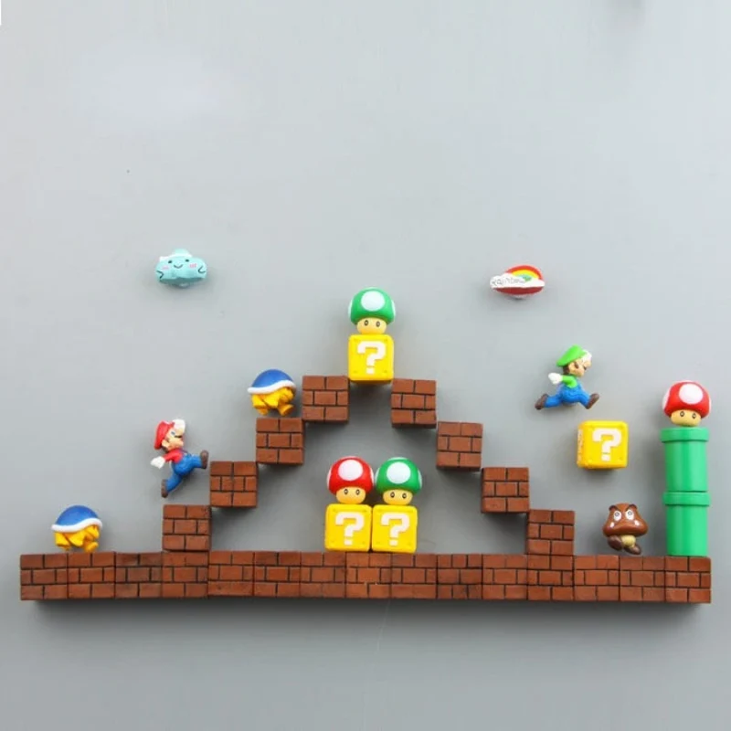 Décoration réfrigérateur Super Mario PixelPalz