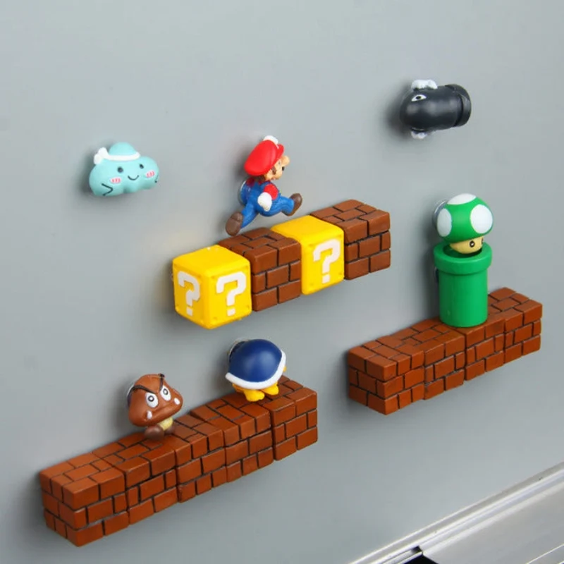 Décoration réfrigérateur Super Mario PixelPalz