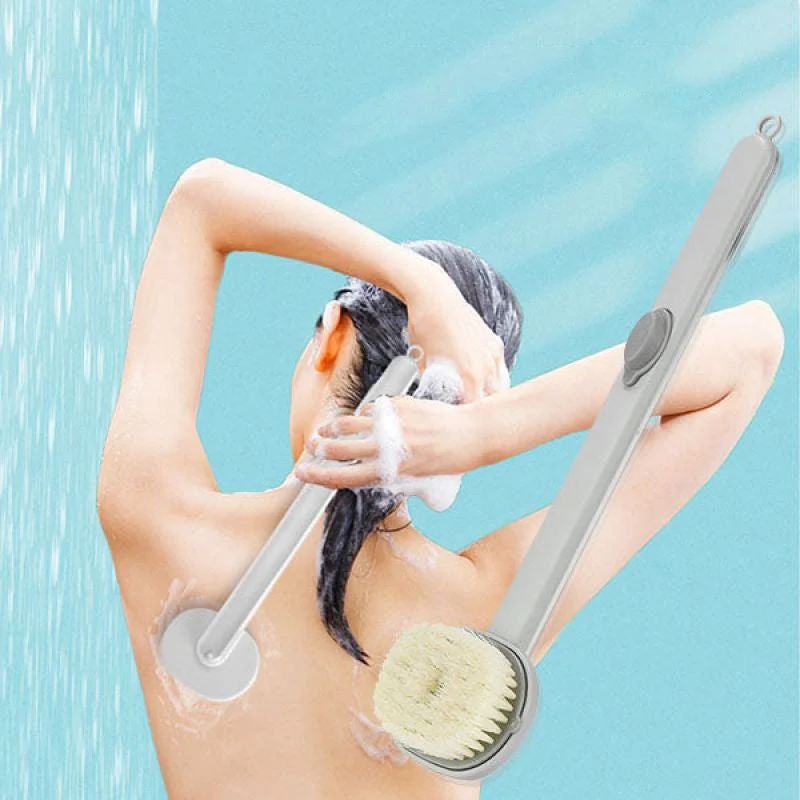 Spazzola da bagno con manico lungo - Esfoliazione e benessere