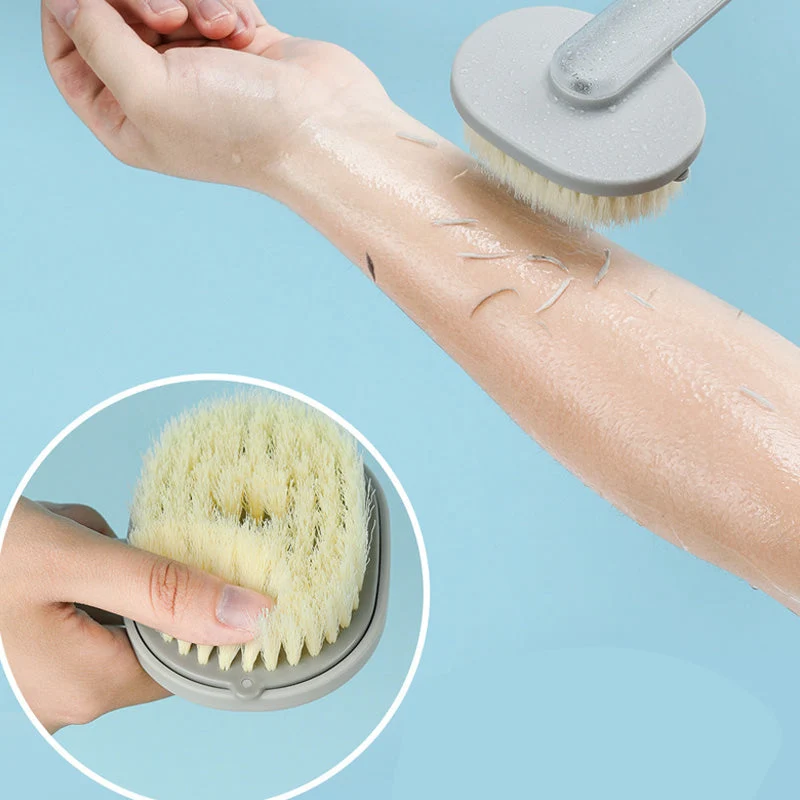 Spazzola da bagno con manico lungo - Esfoliazione e benessere