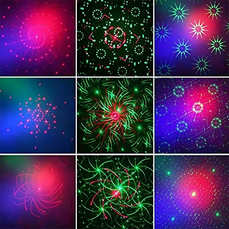 Luce Laser LED per Palcoscenico - Telecomando | Fantastici Motivi