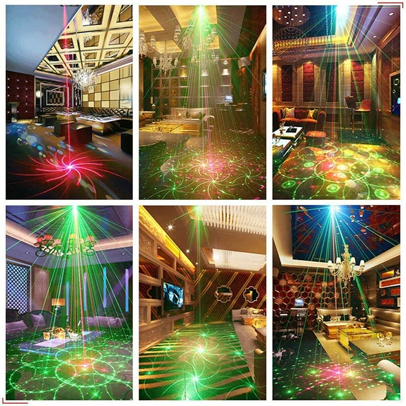 Luce Laser LED per Palcoscenico - Telecomando | Fantastici Motivi