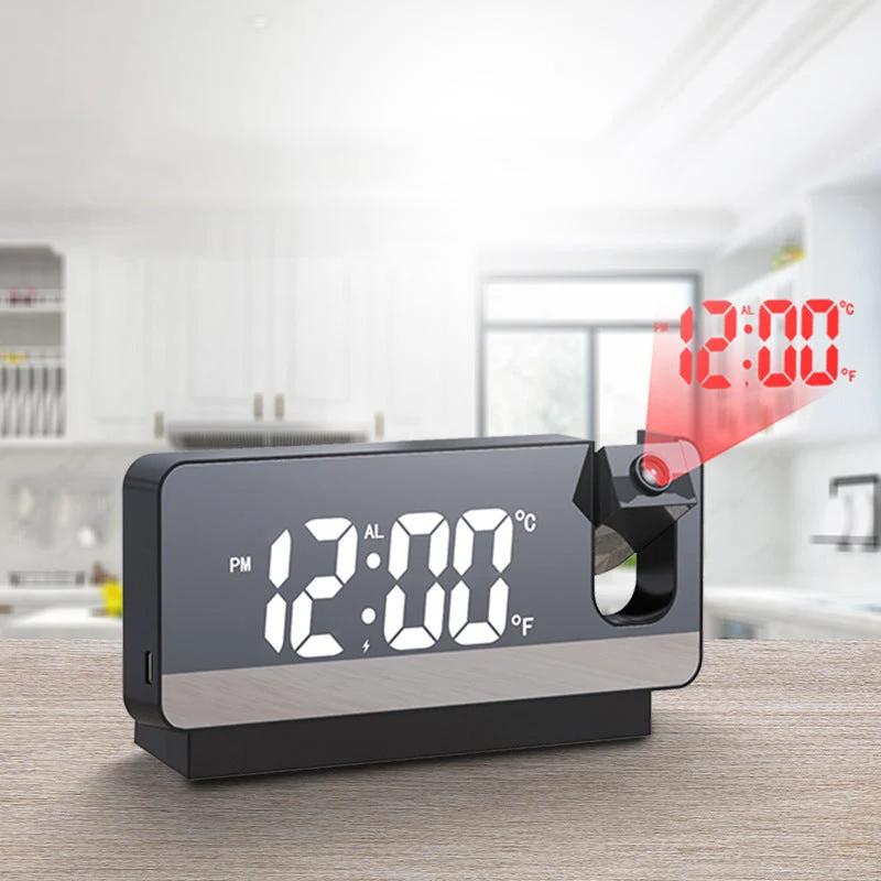 Orologio digitale a proiezione intelligente - Tempo sul muro o sul soffitto