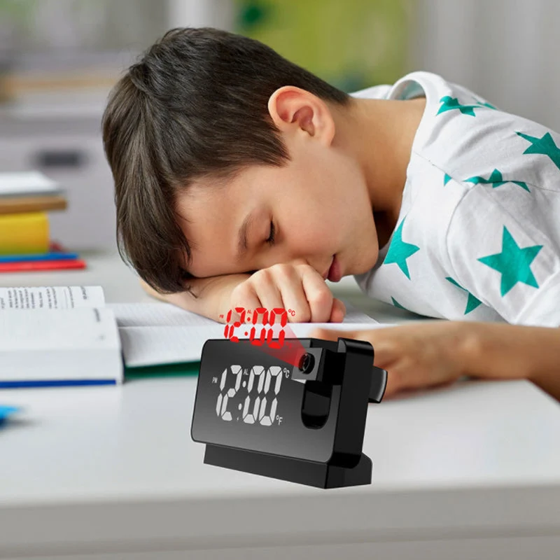 Orologio digitale a proiezione intelligente - Tempo sul muro o sul soffitto