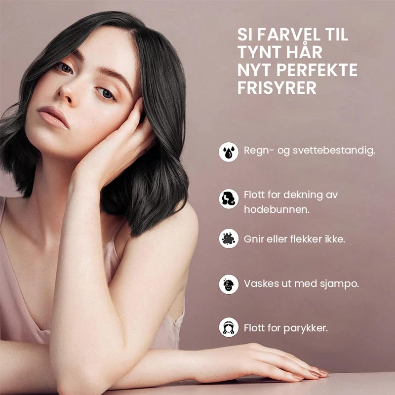 Polvere per Colore dei Capelli con Effetto Volume - Copertura Grigia
