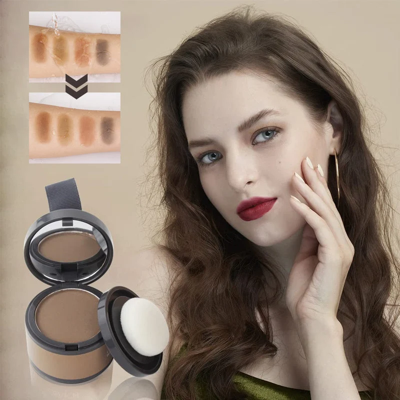 Polvere per Colore dei Capelli con Effetto Volume - Copertura Grigia