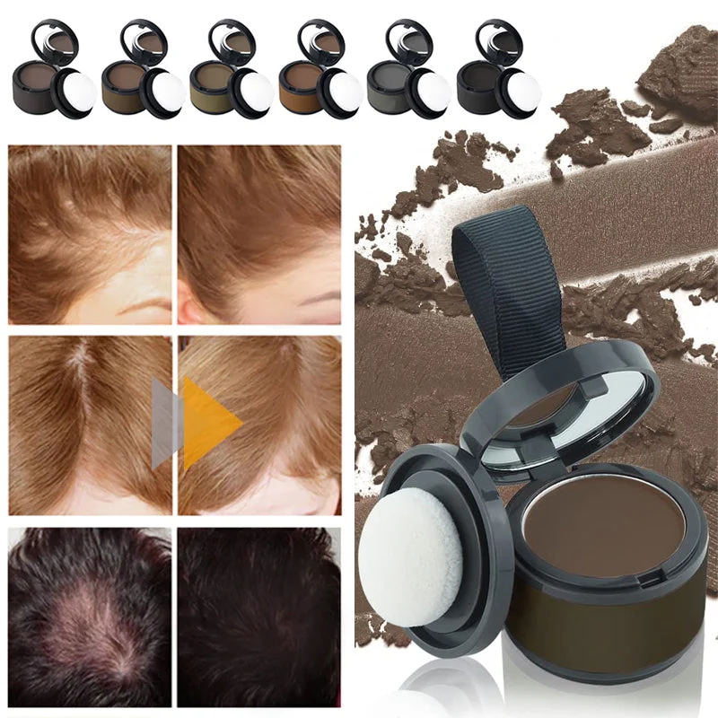 Polvere per Colore dei Capelli con Effetto Volume - Copertura Grigia