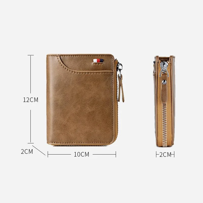 Portafoglio RFID per Uomini - Sicurezza e Stile | Design Vintage