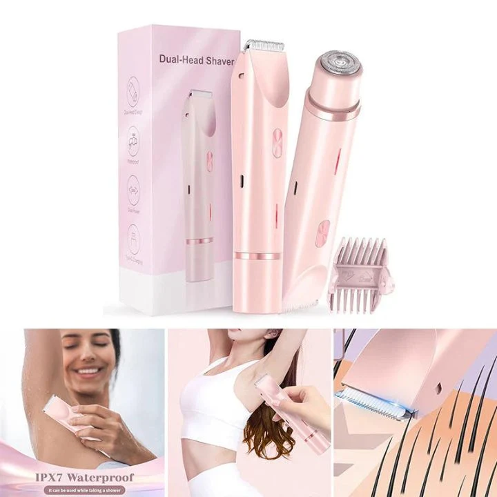 Rasatore per Viso e Corpo 2-in-1