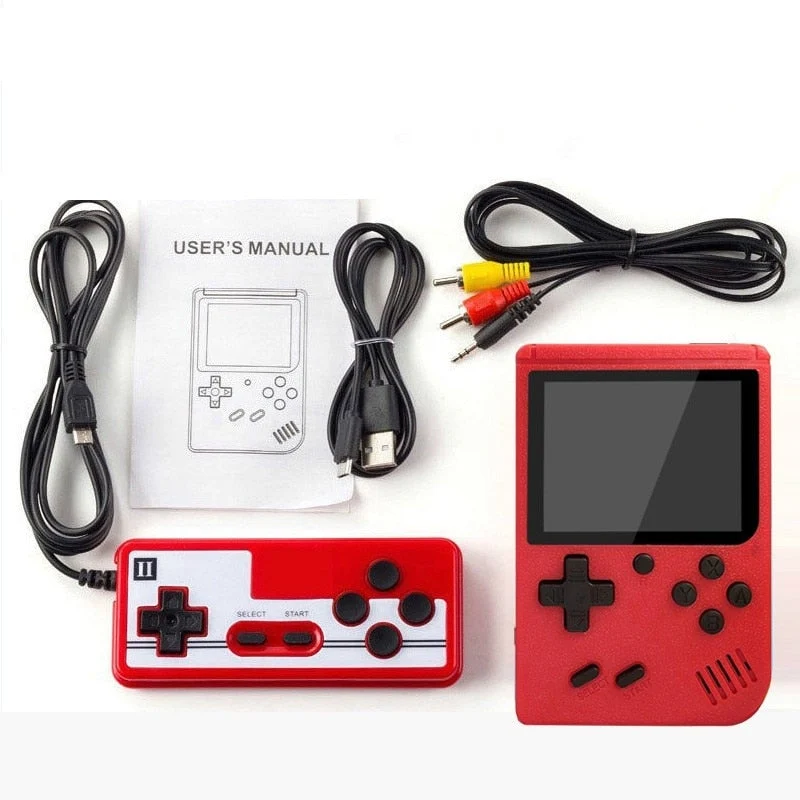 Console di gioco retro - 400 giochi | Portatile e collegamento TV
