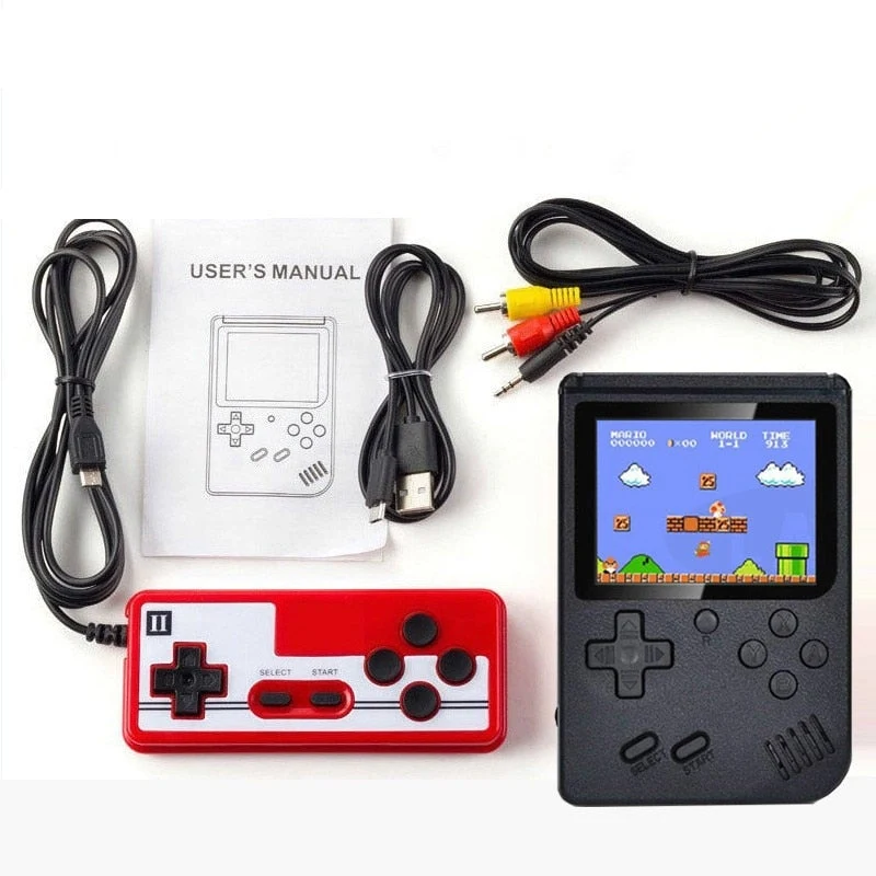 Console di gioco retro - 400 giochi | Portatile e collegamento TV