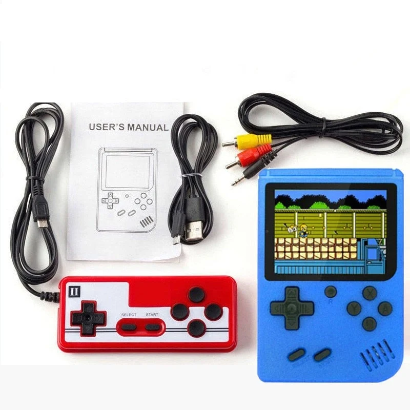 Console di gioco retro - 400 giochi | Portatile e collegamento TV