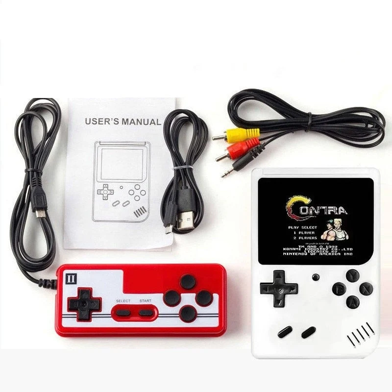 Console di gioco retro - 400 giochi | Portatile e collegamento TV